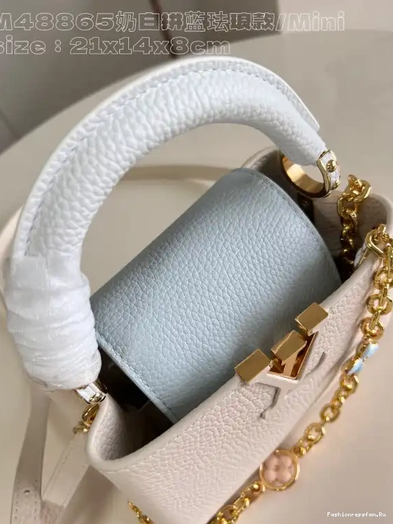 FS CHEAP VUITTON MINI-21*14*8CM CAPUCINES LOUIS 0607